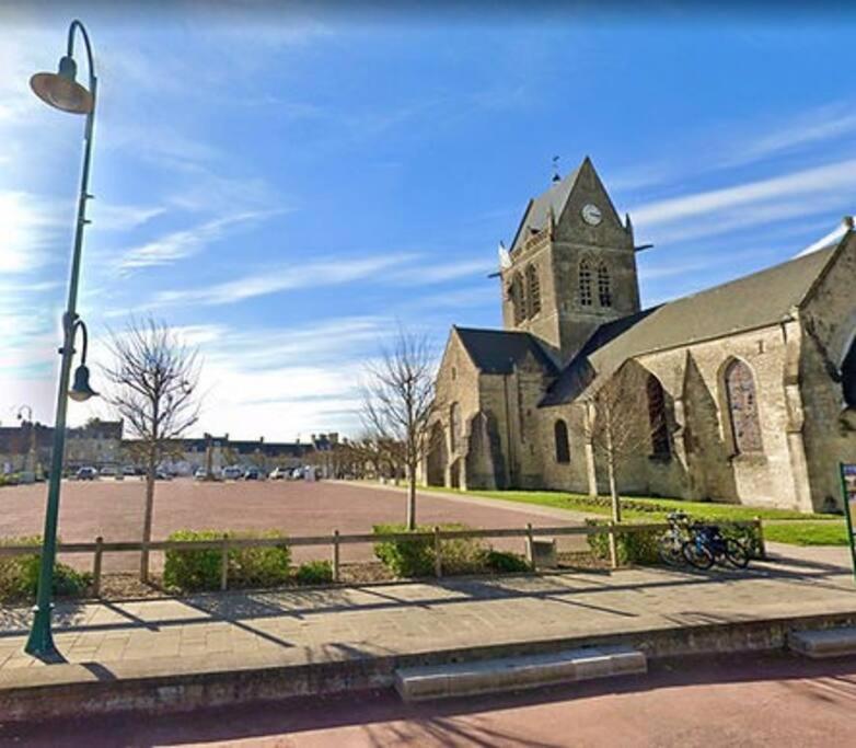 Gite Spacieux Et Chaleureux Sainte-Mère-Église Dış mekan fotoğraf